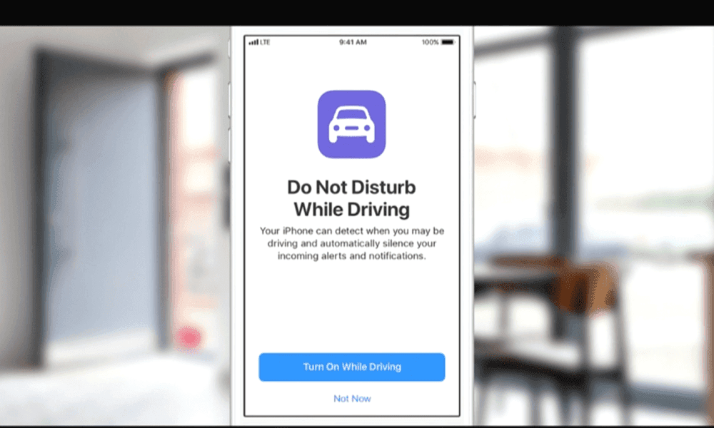 Stör inte medan du kör: Apples nya funktion sparar liv
