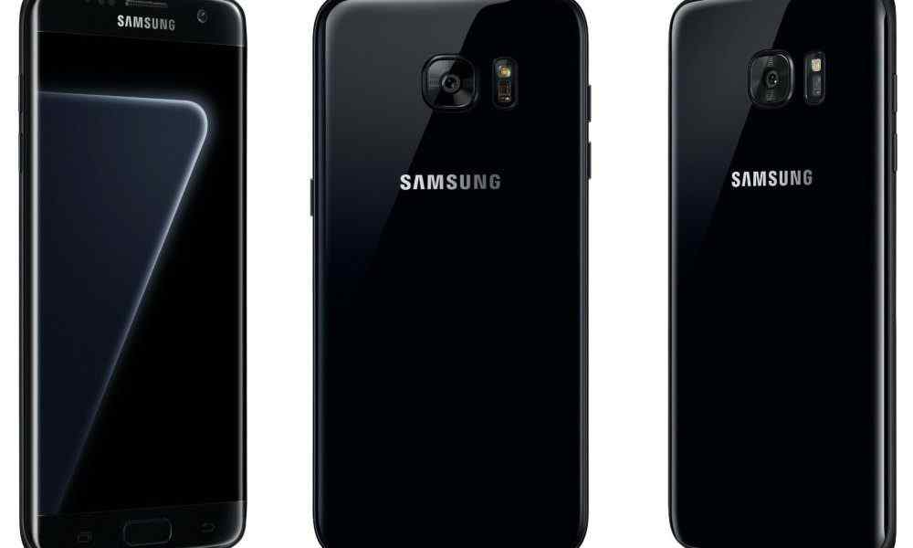 Samsung debuterar glansig svart pärla Galaxy S7 Edge i 128 GB