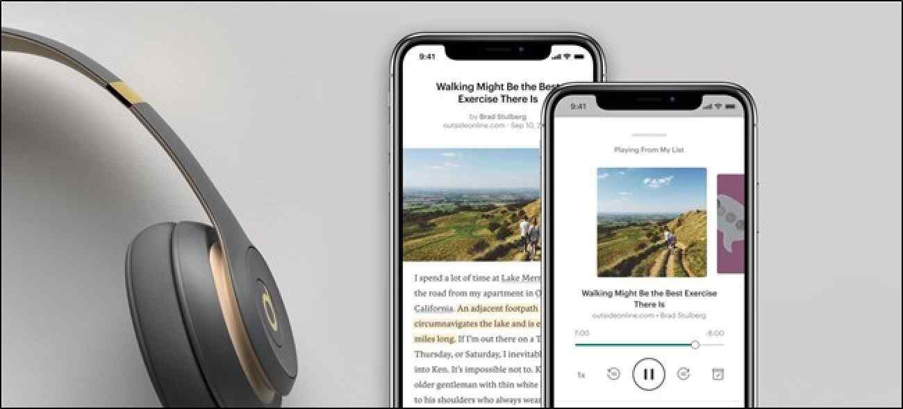 Pockets uppdaterade lyssningsfunktion förvandlar effektivt webbsidor till podcasts