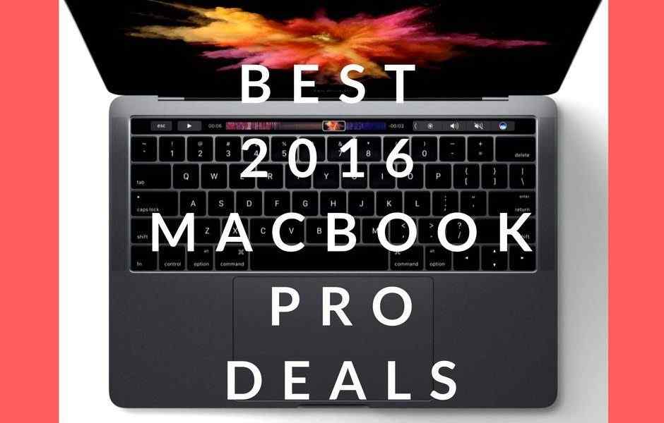 Bästa nya MacBook Pro-erbjudanden: november 2016