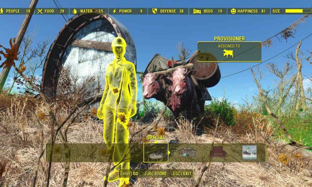 Fallout 4 1.3 Uppdatera utgivningsdatatips