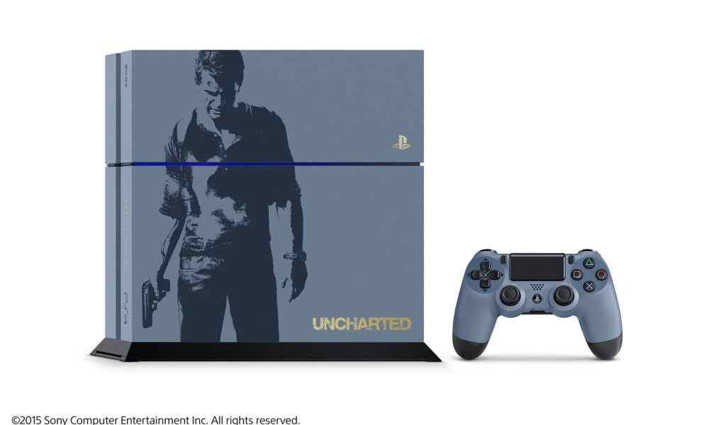 Limited Edition Uncharted 4 PS4 ser fantastisk ut