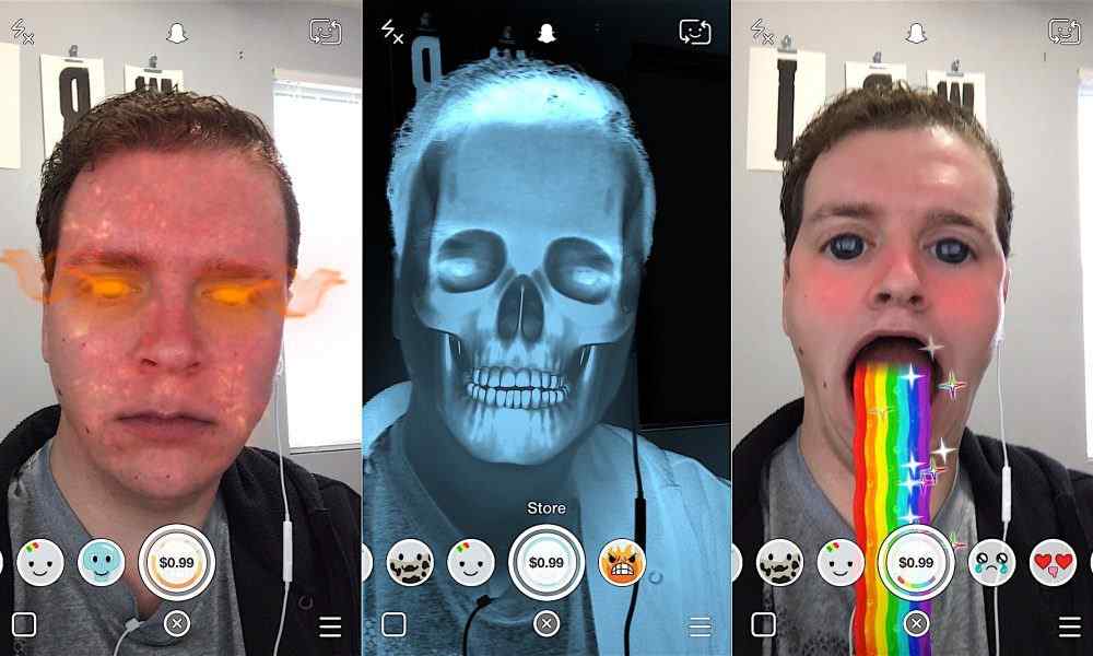 November Snapchat-uppdatering lägger till Snapchat-objektivbutik