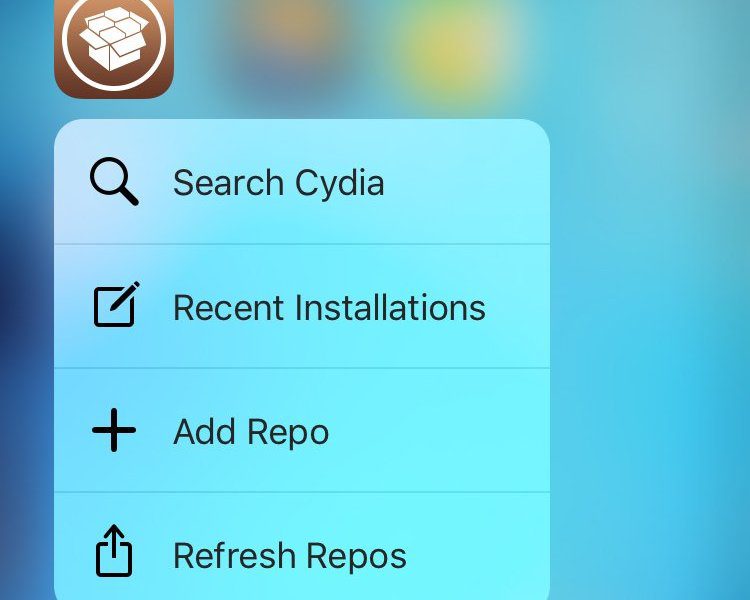Så här lägger du till 3D Touch till Cydia i iOS 9