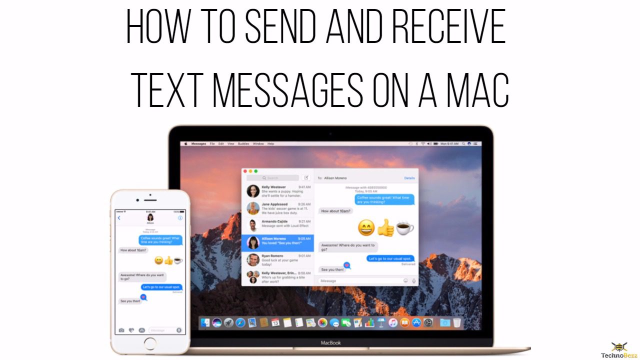 Hur man skickar och tar emot textmeddelanden på en Mac