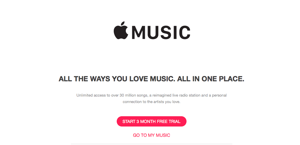 Prenumerationspriset för Apple Music kan variera för varje land Kontrollera ditt land