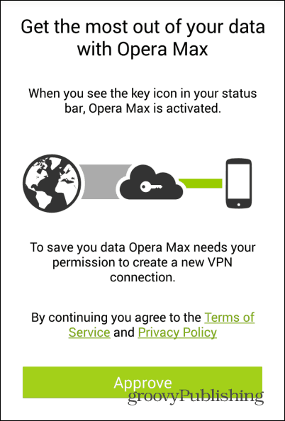 OperaMAX permission