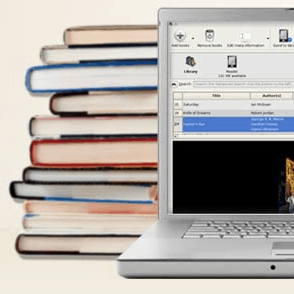 Kaliber importerar och exporterar e-böcker från Kindle, iPad och andra mobila enheter