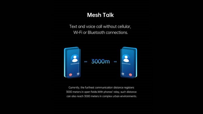oppo mesh-samtal