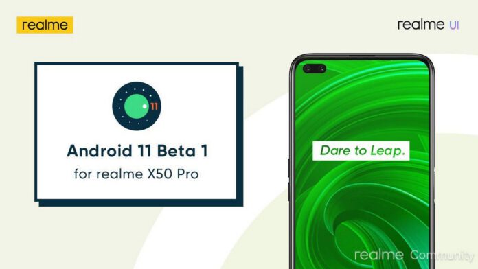 realme x50 pro android 11 beta 1