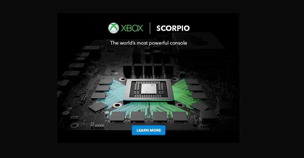 Xbox Scorpio Pris och namn detaljerad inför E3 2017 Briefing