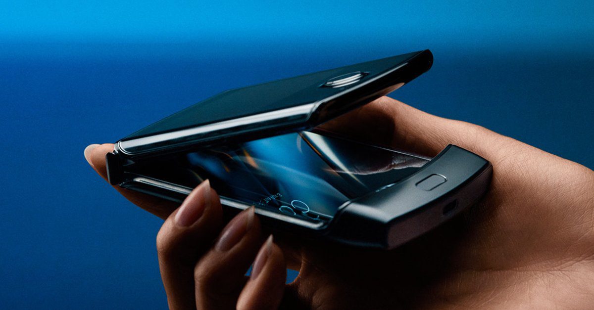 Motorola Razr: hopfällbar mobiltelefon skapar nya problem