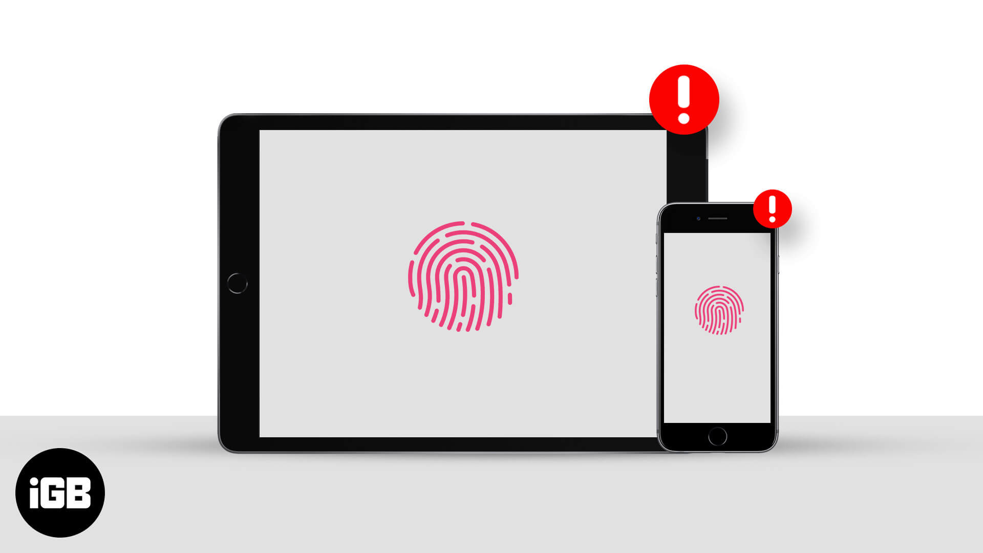 touch id not working on iphone or ipad