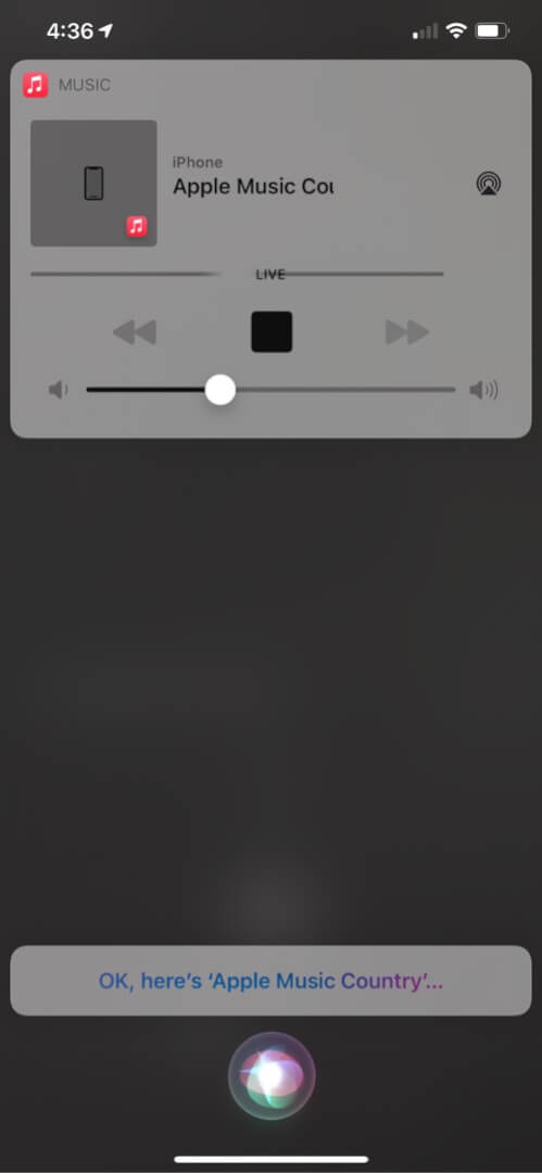 Lyssna på radio med Siri