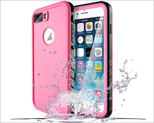 Lycase iPhone 7 Plus vattentätt fodral