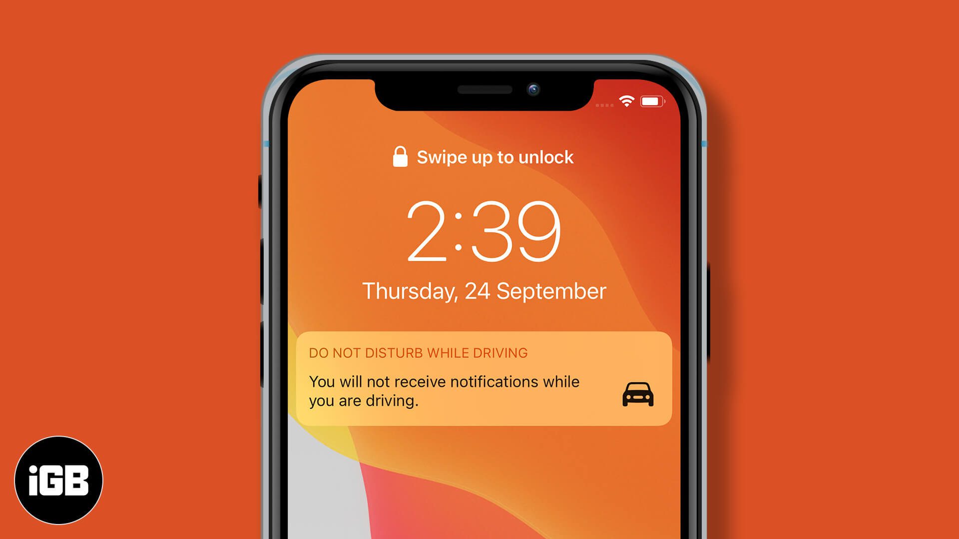 how to use do not disturb while driving on iphone