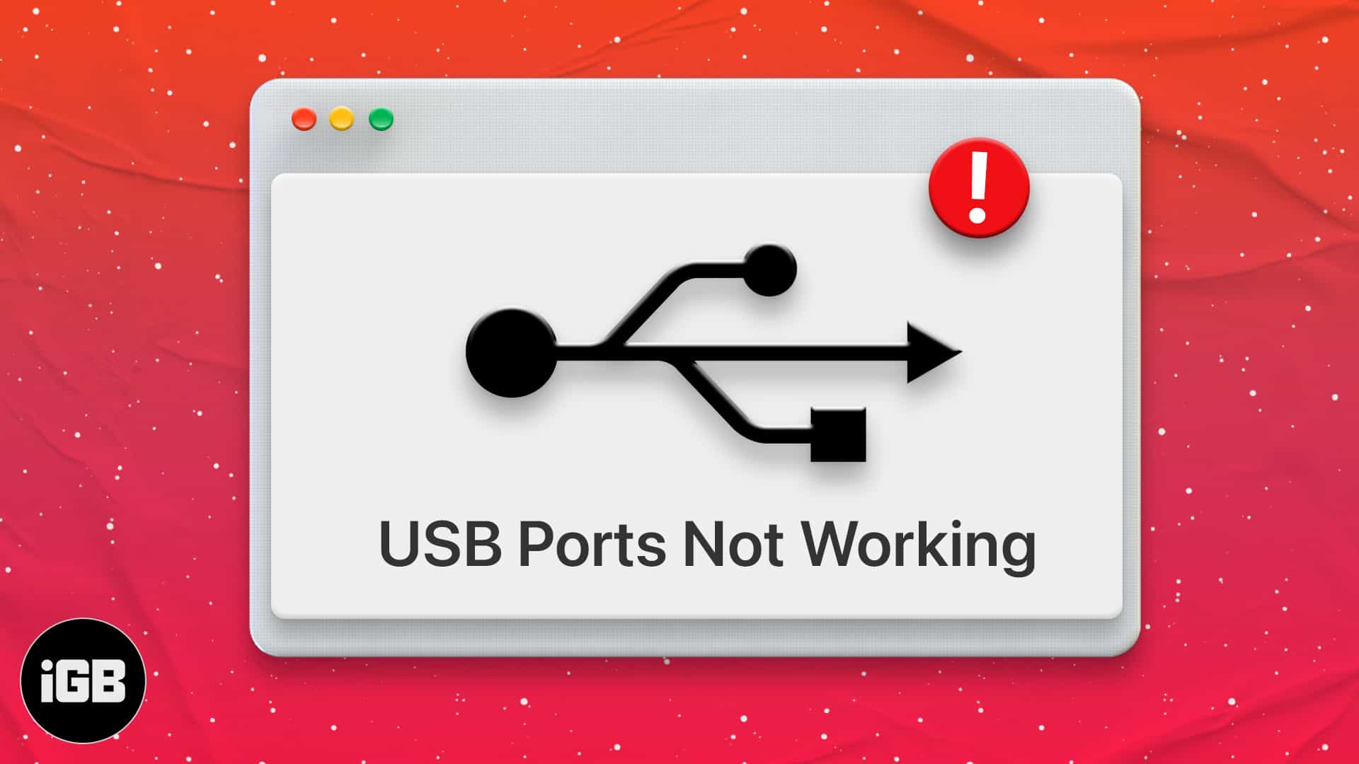 USB ports not working Mac? Here is how to fix it