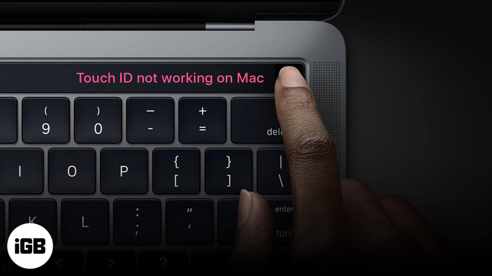 Touch ID Not Working on MacBook Pro