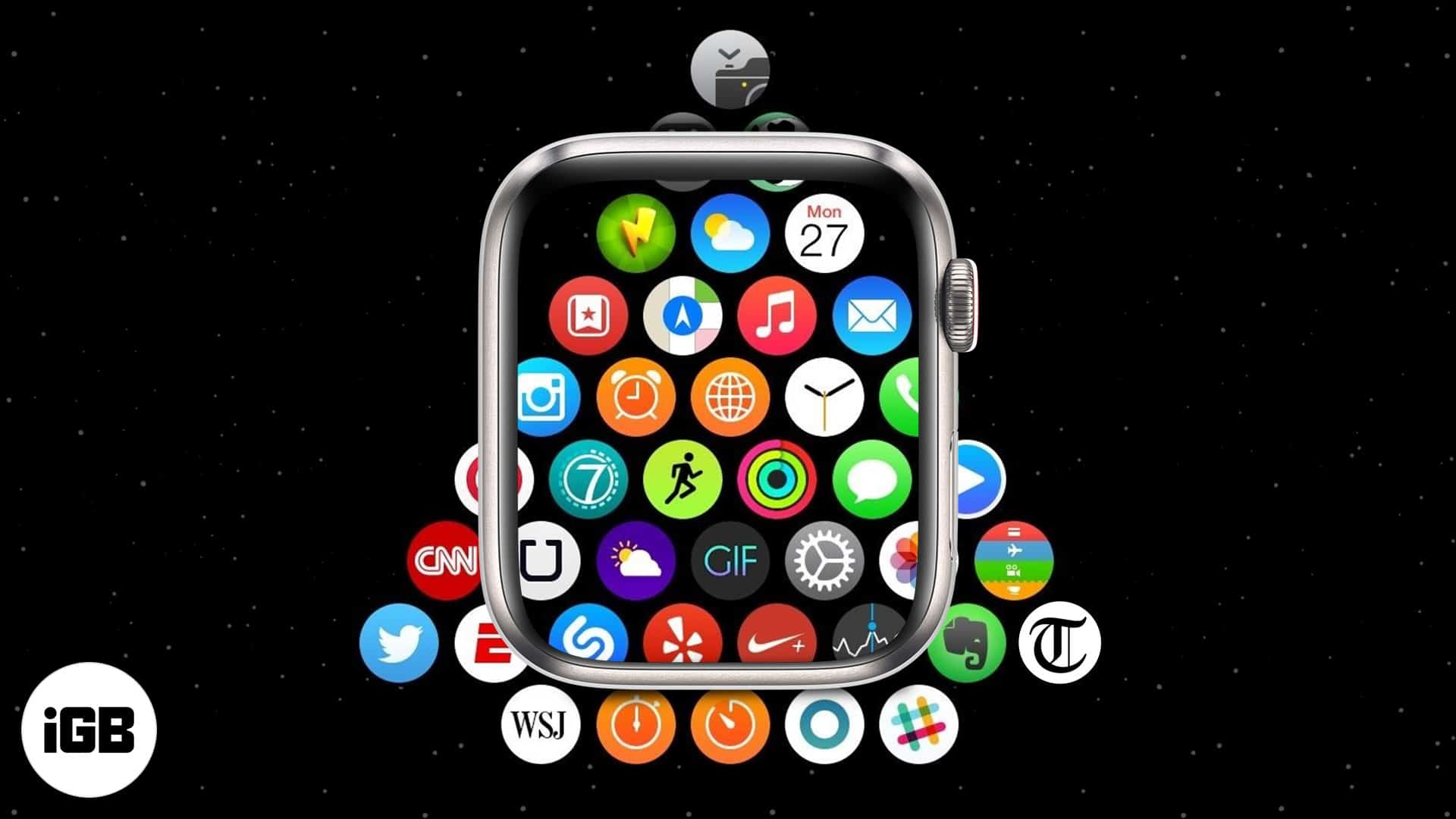 How to change Apple Watch App Layout