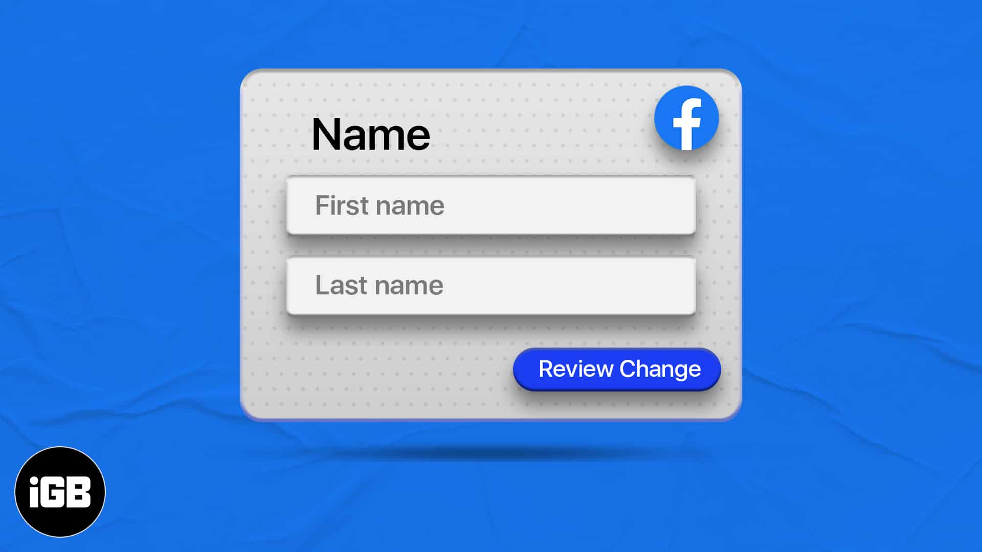 How to change your name on Facebook on iPhone