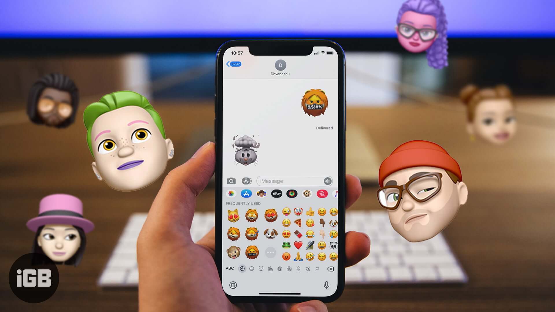 how to remove memoji stickers from iphone