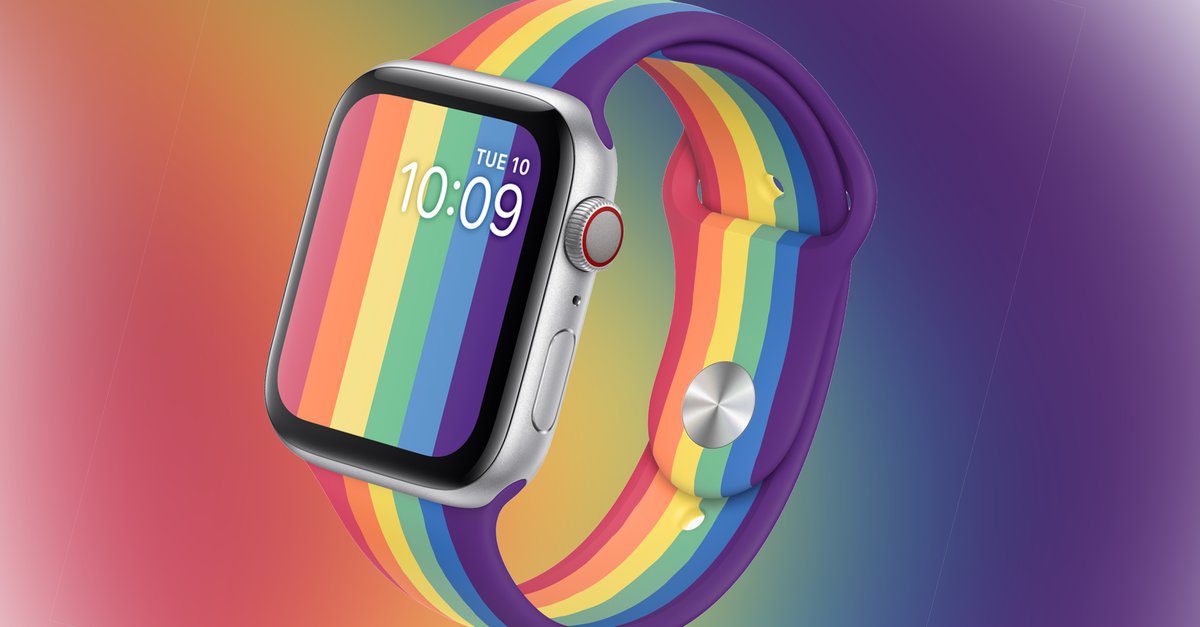 Apple Watch nu färgstarkt: den här nya modellen har en seriös bakgrund