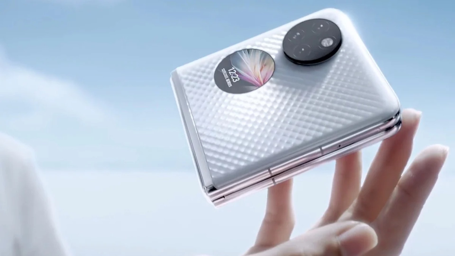 Officiell Huawei P50-ficka: Galaxy Z Flip 3 Rival är här och ...