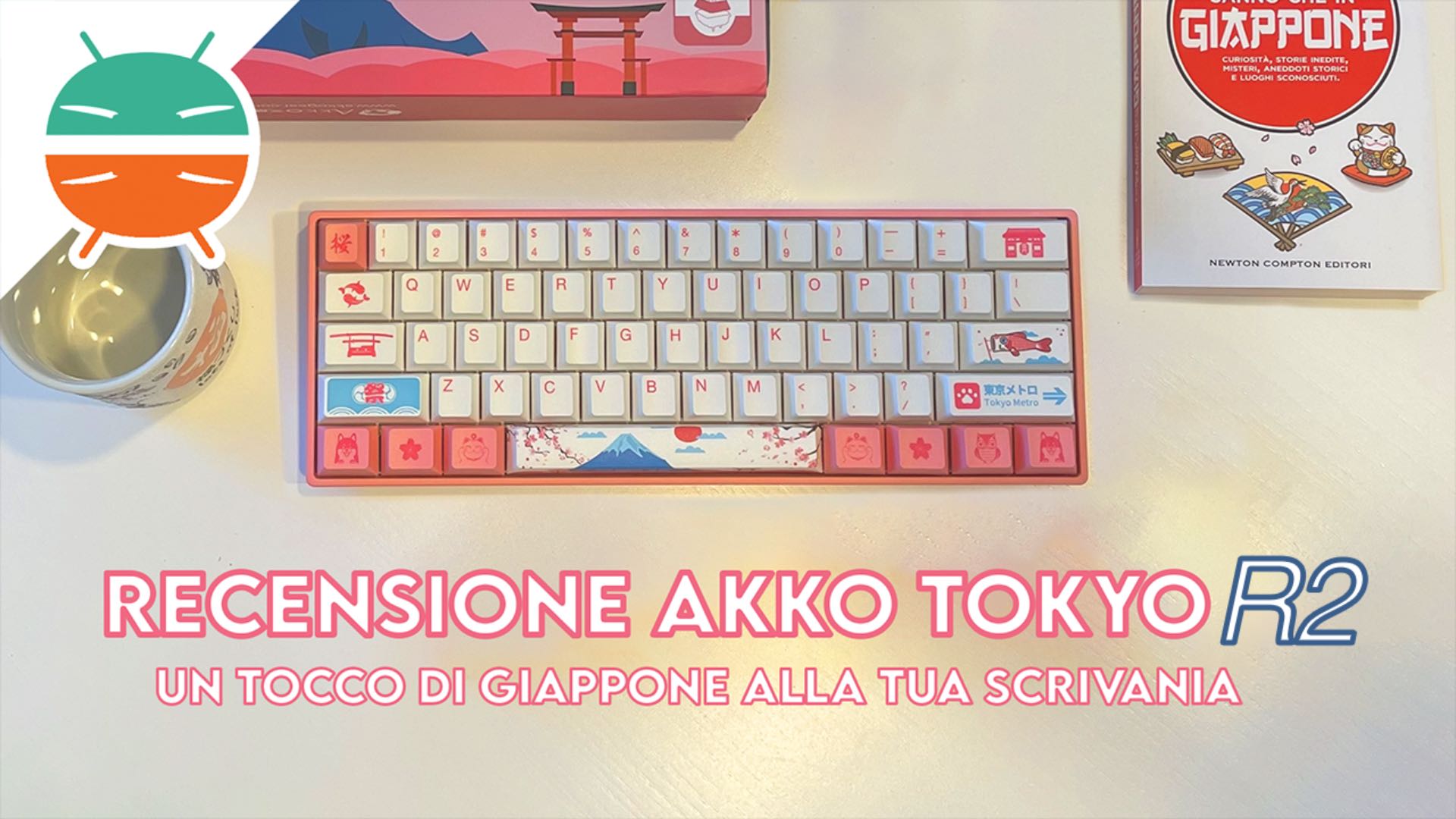 recensione akko tokyo r2 tastiera meccanica 61 tasti copertina