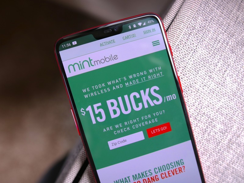 Vilket nätverk kör Mint Mobile på?