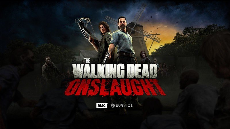 Rick och Daryl möts i The Walking Dead Onslaught senare denna månad