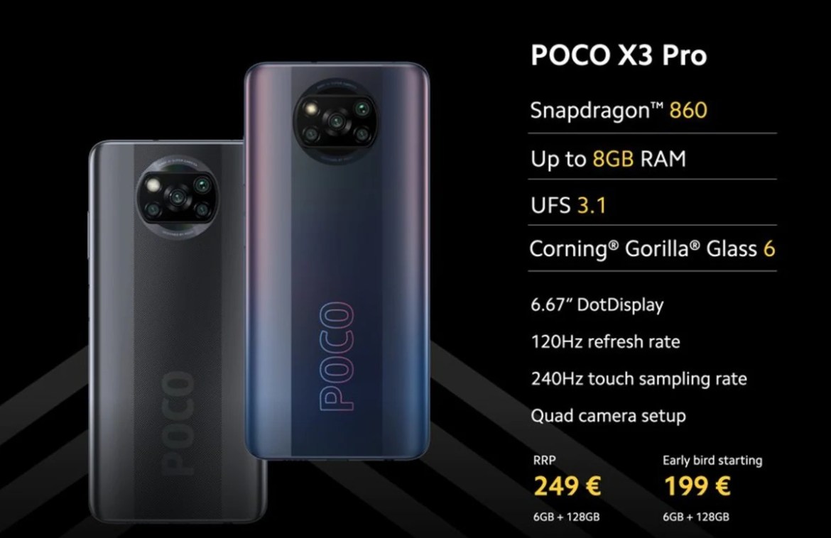 Poco X3 Pro pris