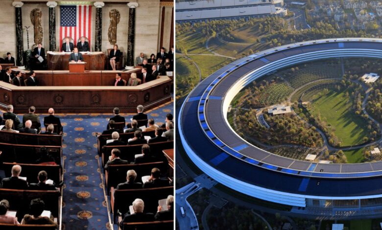 Den amerikanska kongressen uppmanar Apple att sekretess