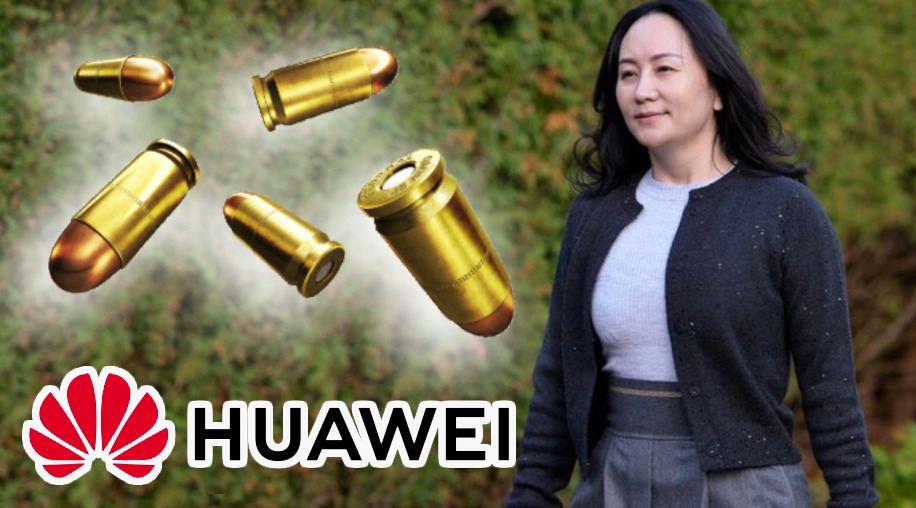 Bullet dödshot mot Huaweis chef
