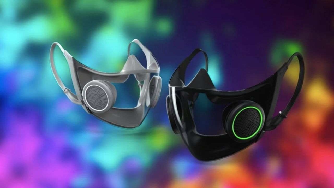 Smart maskprojekt som ger ljudutgång från Razer