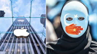 Apples leverantör tvingar uiguriska turkar att arbeta