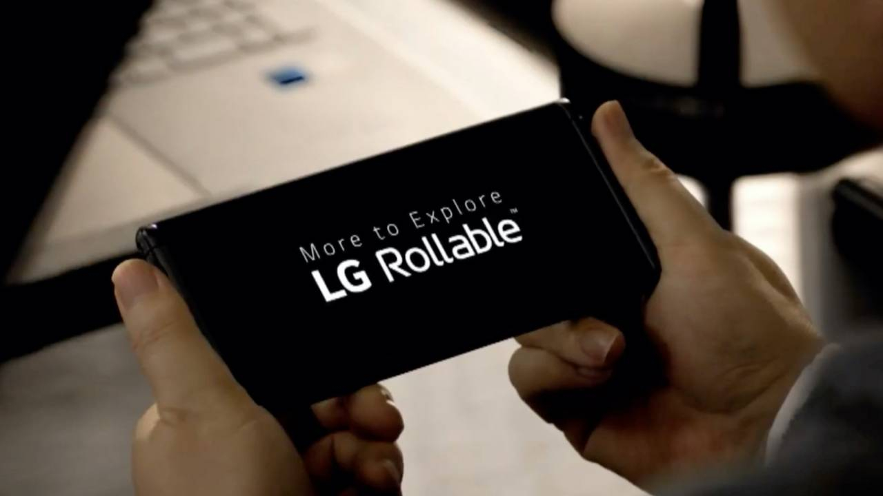 LG presenterar telefon med rullbar skärm