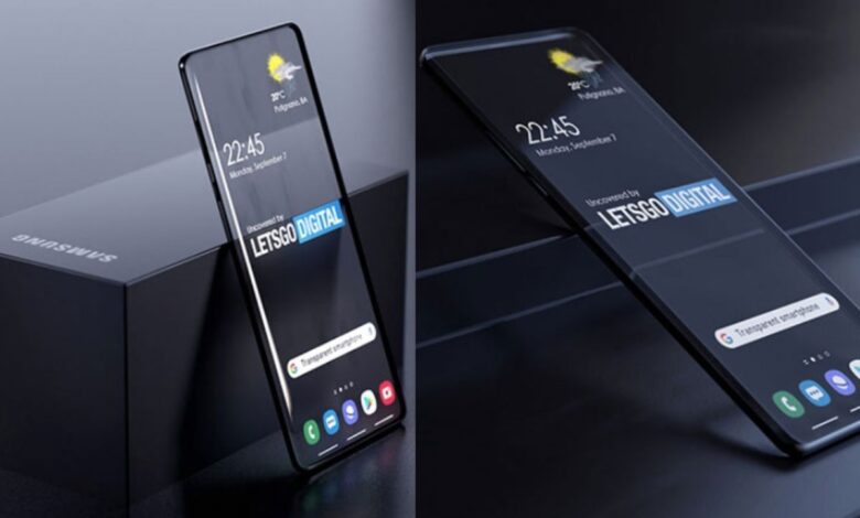 Transparenta skärmtelefoner kommer från Samsung!